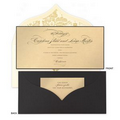 Luminesce Wedding Invitation with Geneva Flap Envelopes